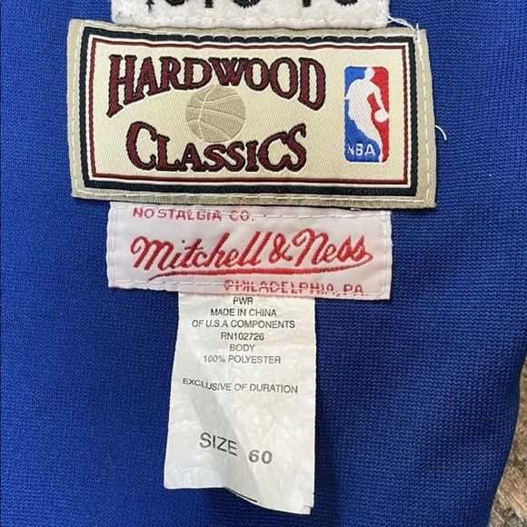 VTG Gervin USA Jersey Hardwood Mens Classics Mitchel and Ness 1978-79 Size 60 - Picture 3 of 3